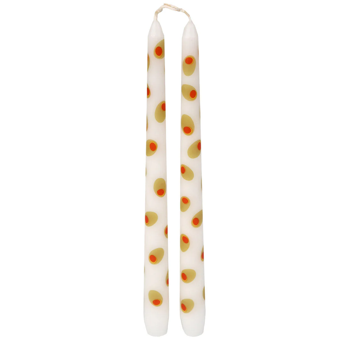Candleshop Dinner Candles Olive 2Pk - Image 3