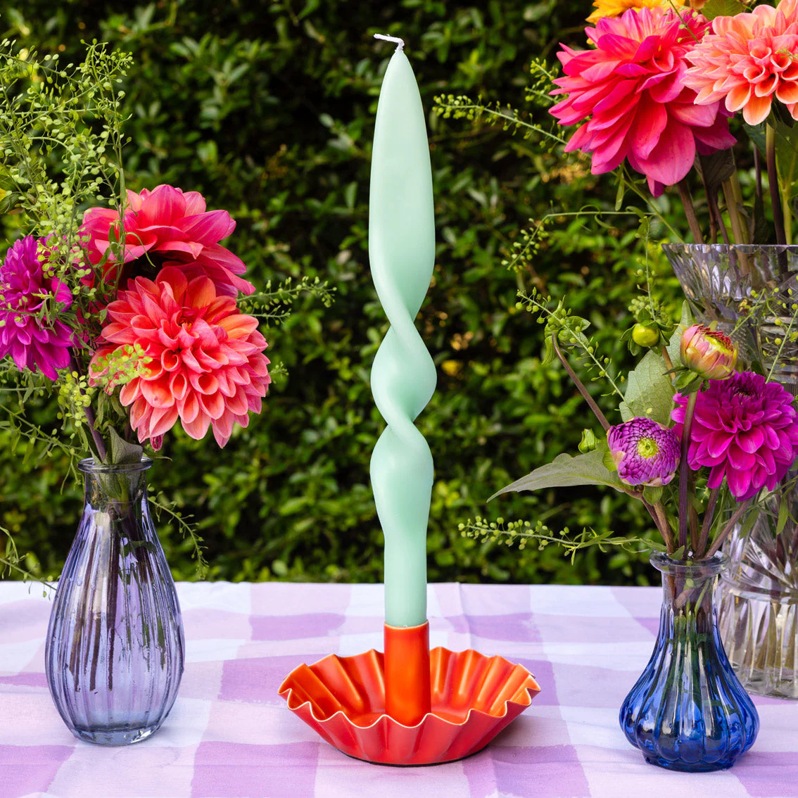 Mellow Metal Candle Holder 5Cm Orange - Image 4