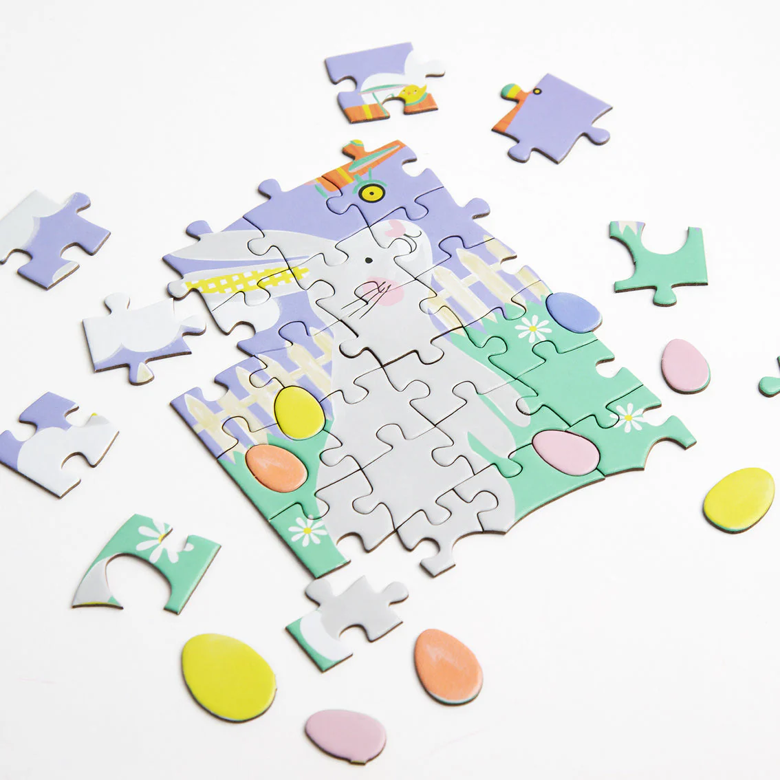 Spring Bunny - Puzzle 50pcs - Image 4