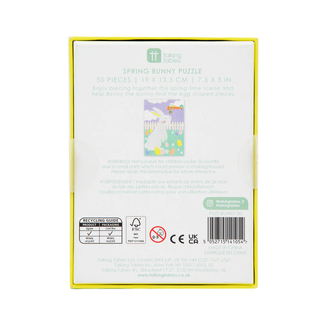 Spring Bunny - Puzzle 50pcs - Image 5