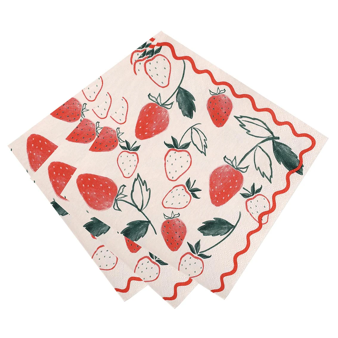Strawberry Crush 33Cm Napkin Recycled - Image 3
